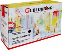 Картридж Colouring C7115X/ EP-25 для принтеров HP LaserJet 1000/ 1005/ 1200/ 1220/ 3300/ 3320MFP/ 3330MFP/ 3380/ Canon LBP-1210 Черный 3500 копий