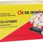 Картридж Colouring CF280X для принтеров HP LaserJet Pro 400/ M401/ 425 Черный 6900 копий