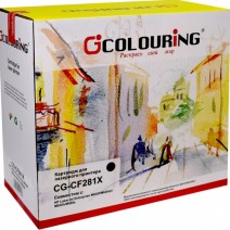 Картридж Colouring CF281X для принтеров HP LaserJet Enterprise M630f/ M630dn/ M630h/ M630z Черный 25000 копий