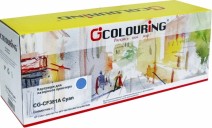 Картридж Colouring CF381A для принтеров HP Color LaserJet Pro M475/ M476 MFP Голубой 2700 копий