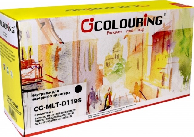 Картридж Colouring MLT-D209L для принтеров Samsung ML-2853ND/ 2855ND/ SCX-4824HN/ 4824FNK/ 4824FHNK/ 4825FN/ 4826FN/ 4828FN/ 4828FNK/ 4828HN Черный 5000 копий